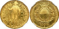 100 Franc 瑞士 金 