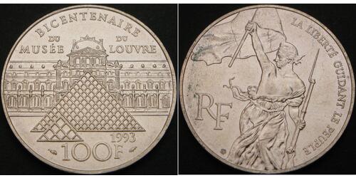 100 Franc 法国 銀 