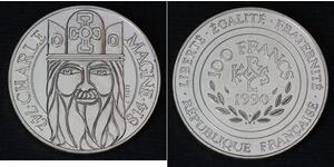 100 Franc 法蘭西第五共和國 銀 