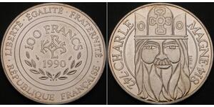 100 Franc 法蘭西第五共和國 銀 