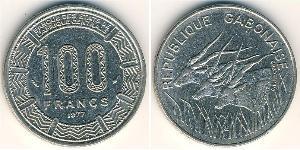 100 Franc 中非共和國 镍 