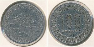 100 Franc 中非共和國 镍 