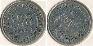 100 Franc 刚果民主共和国 銅/镍 