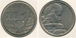 100 Franc 法兰西第四共和国 (1946 - 1958) 銅/镍 