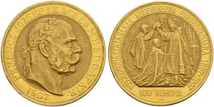 100 Korona Austria-Hungary (1867-1918) Gold Franz Joseph I (1830 - 1916)