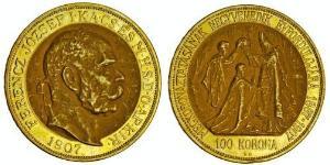 100 Korona Austria-Hungary (1867-1918) Gold Franz Joseph I (1830 - 1916)