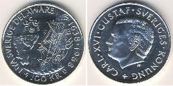 100 Krone Svezia Argento 