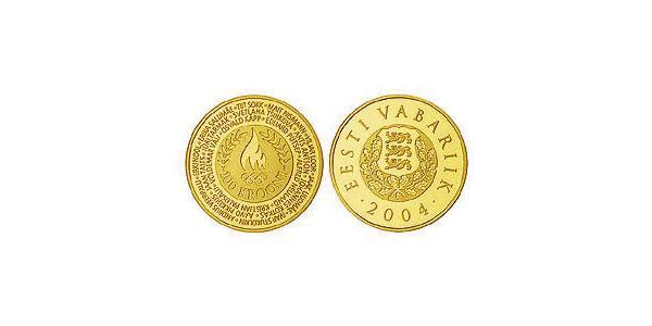 100 Krone Estland (1991 - ) Gold 
