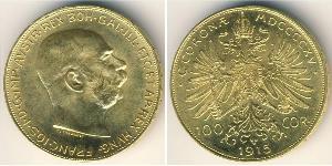 100 Krone Österreich Gold 