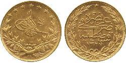 100 Kurush Ottoman Empire (1299-1923) Gold 