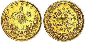 100 Kurush Ottoman Empire (1299-1923) Gold 