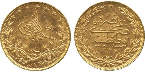 100 Kurush Ottoman Empire (1299-1923) Gold 