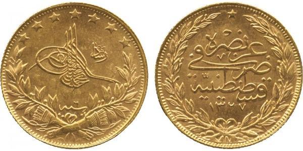 100 Kurush Ottoman Empire (1299-1923) Gold 