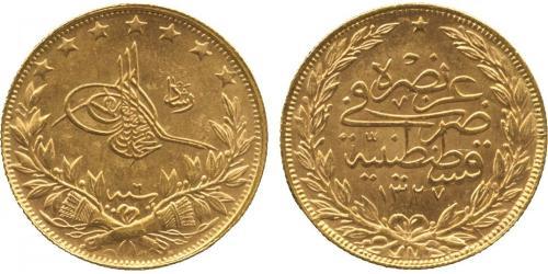 100 Kurush Imperio otomano (1299-1923) Oro 