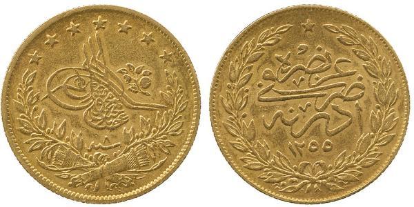 100 Kurush Impero ottomano (1299-1923) Oro 