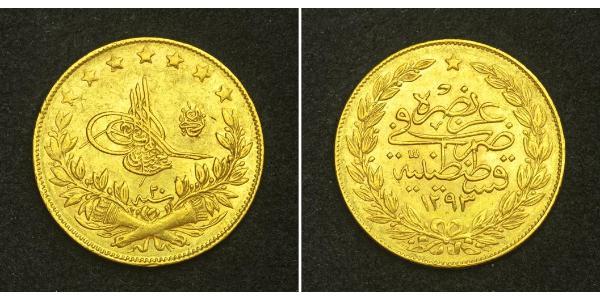 100 Kurush 奥斯曼帝国 (1299 - 1923) 金 