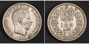 100 Leu Romania Argento 