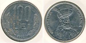 100 Lev Romania Acciaio/Nichel 