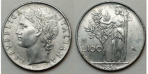 100 Lira Italia Acciaio 