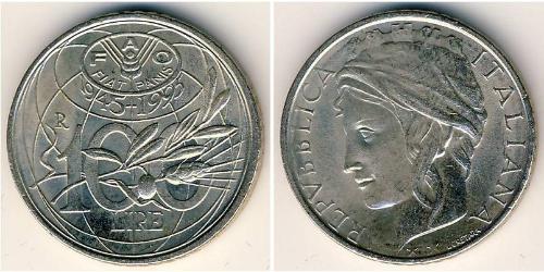 100 Lira Italie Cuivre/Nickel 