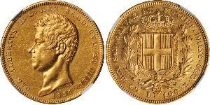 100 Lira Italian city-states Gold 