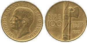 100 Lira Kingdom of Italy (1861-1946) Gold 