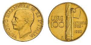 100 Lira Kingdom of Italy (1861-1946) Gold 