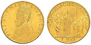 100 Lira Papal States (752-1870) Gold 