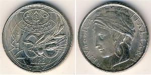 100 Lira Italia Níquel/Cobre 