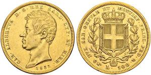 100 Lira Italian city-states Or 