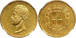 100 Lira Italian city-states Oro 