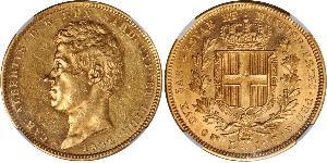 100 Lira Italian city-states Oro 