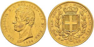 100 Lira Italian city-states Oro 