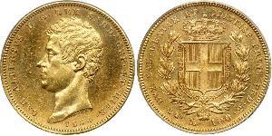 100 Lira Italian city-states Oro 