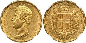 100 Lira Italian city-states Oro 