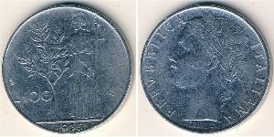 100 Lira Italy Steel 