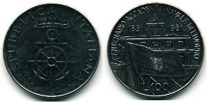 100 Lira 意大利 Steel 