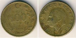 100 Lira Turquie (1923 - )  