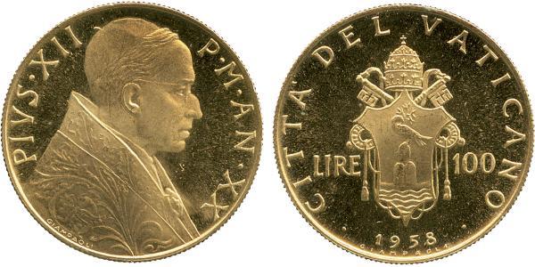 100 Lira Vatican  