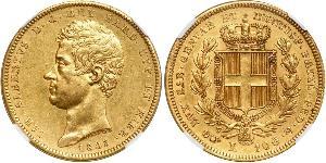 100 Lira Italian city-states 金 
