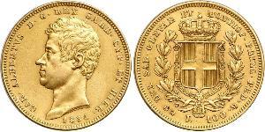 100 Lira Italian city-states 金 