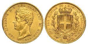100 Lira Italian city-states 金 
