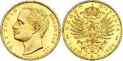 100 Lira 意大利王國 (1861-1946) 金 Vittorio Emanuele III (1869 - 1947)