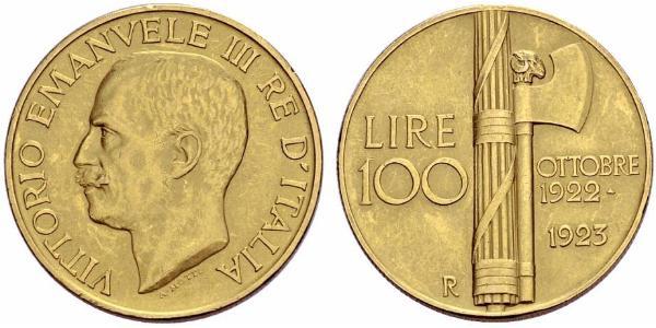 100 Lira 意大利王國 (1861-1946) 金 