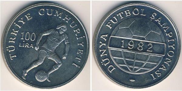 100 Lira 土耳其 銅/镍 