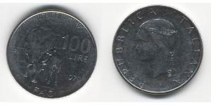 100 Lira 意大利 銅/镍 