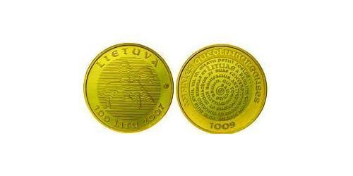 100 Litas 立陶宛 金 