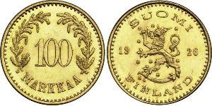 100 Mark Finnland (1917 - ) Gold 