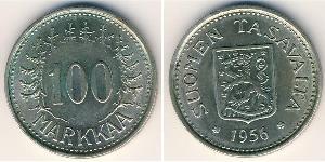 100 Mark Finland (1917 - ) Silver 