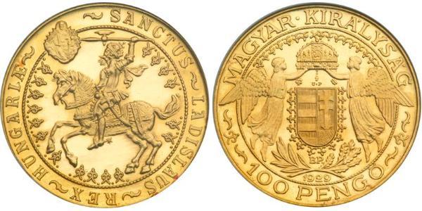 100 Pengo Hungary (1989 - ) Gold 